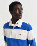 LAPIS BLUE, BARSTRIPE RUGGER, CLOSE-UP BY GANT AU.