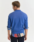 RICH BLUE, GRAPHIC SWEAT C-NECK, BACK-VIEW BY GANT AU.