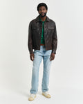 DEEP GREEN, REG SHIELD SS PIQUE POLO BY GANT AU.