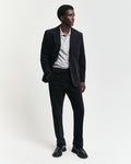 GREY MELANGE, SLIM SHIELD SS PIQUE POLO BY GANT AU.