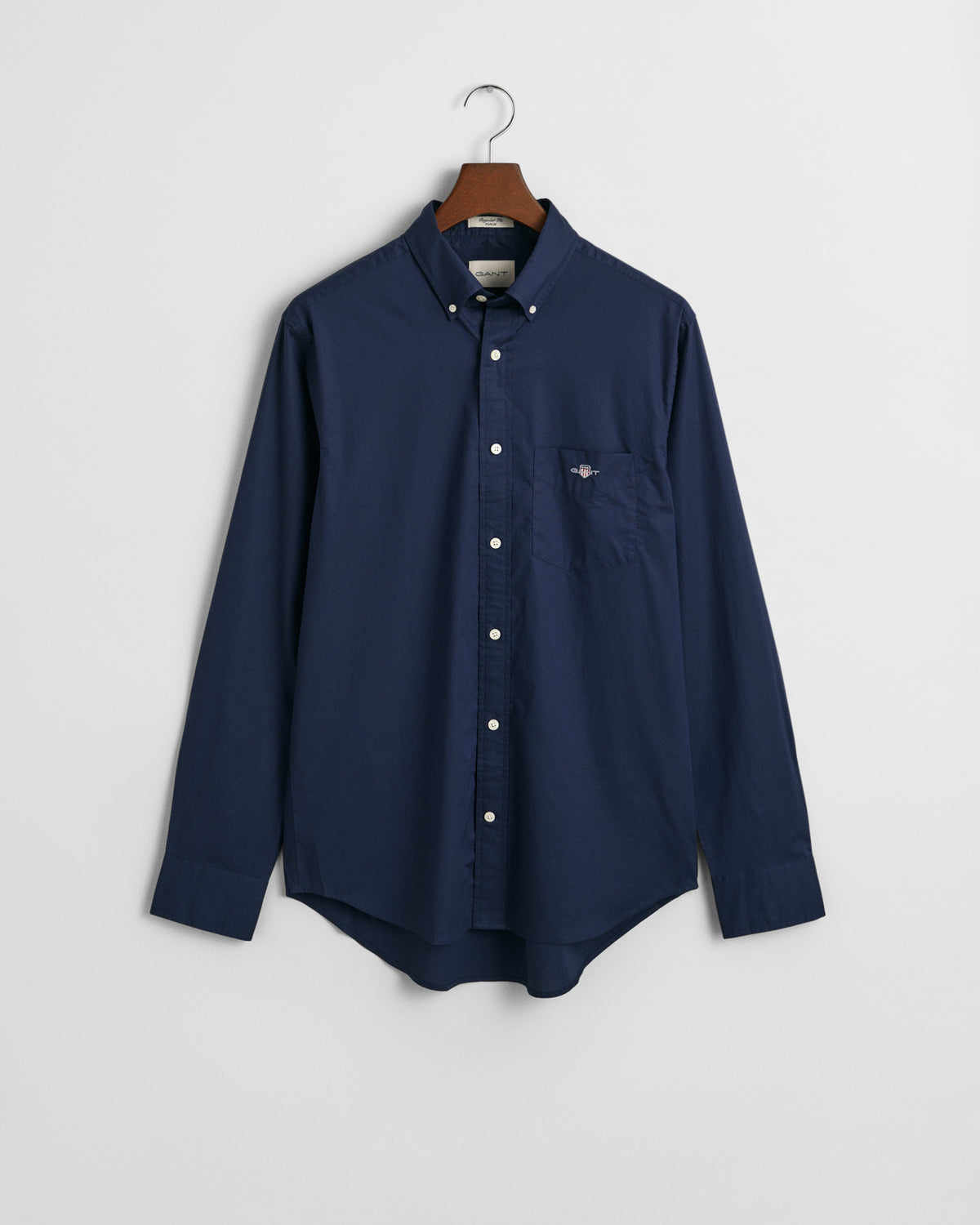 MARINE, REG CLASSIC POPLIN SHIRT, FLAT-LAY BY GANT AU.