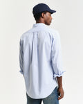 LIGHT BLUE, REG CLASSIC POPLIN SHIRT, BACK-VIEW BY GANT AU.