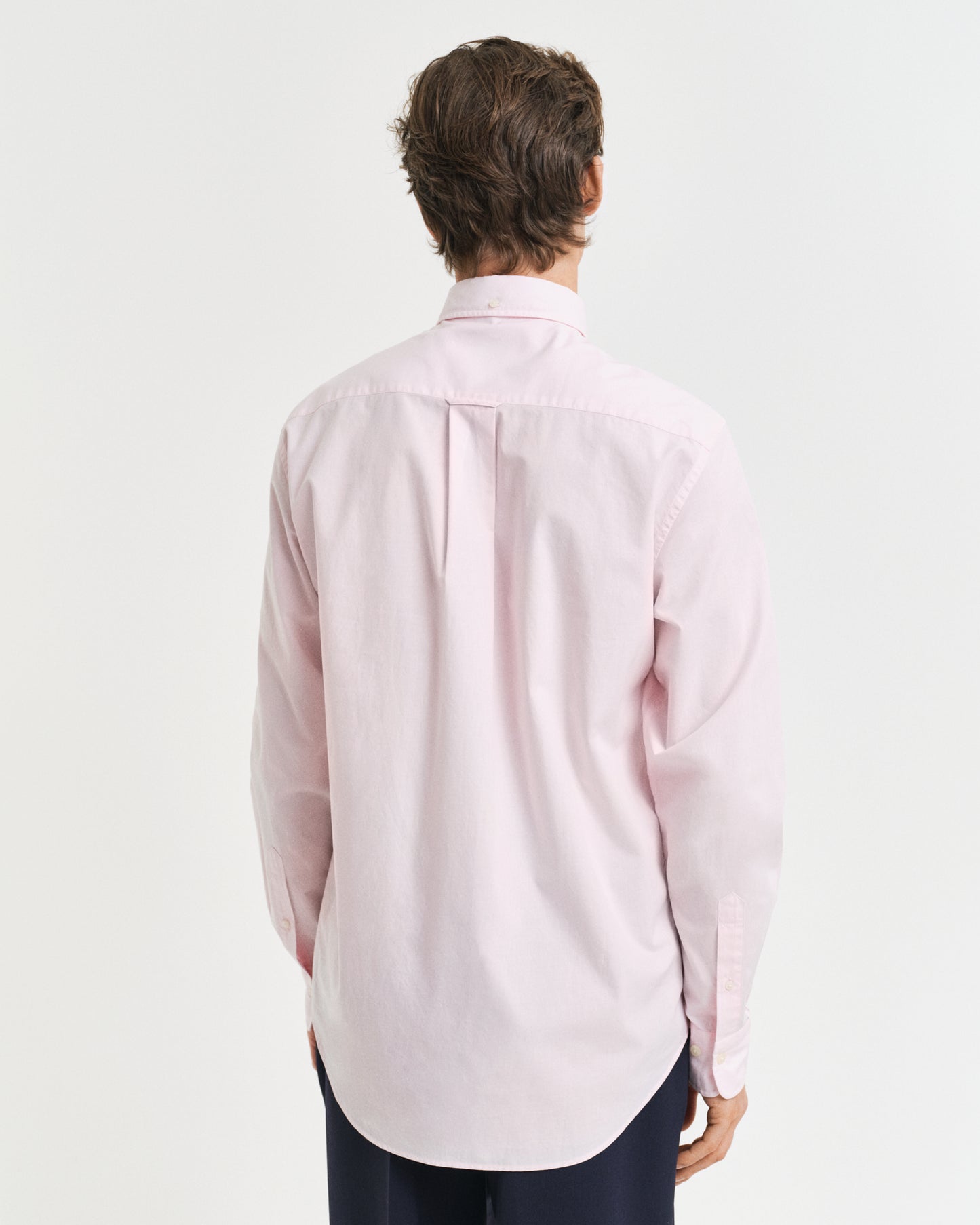 LIGHT PINK, REG CLASSIC POPLIN SHIRT, BACK-VIEW BY GANT AU.