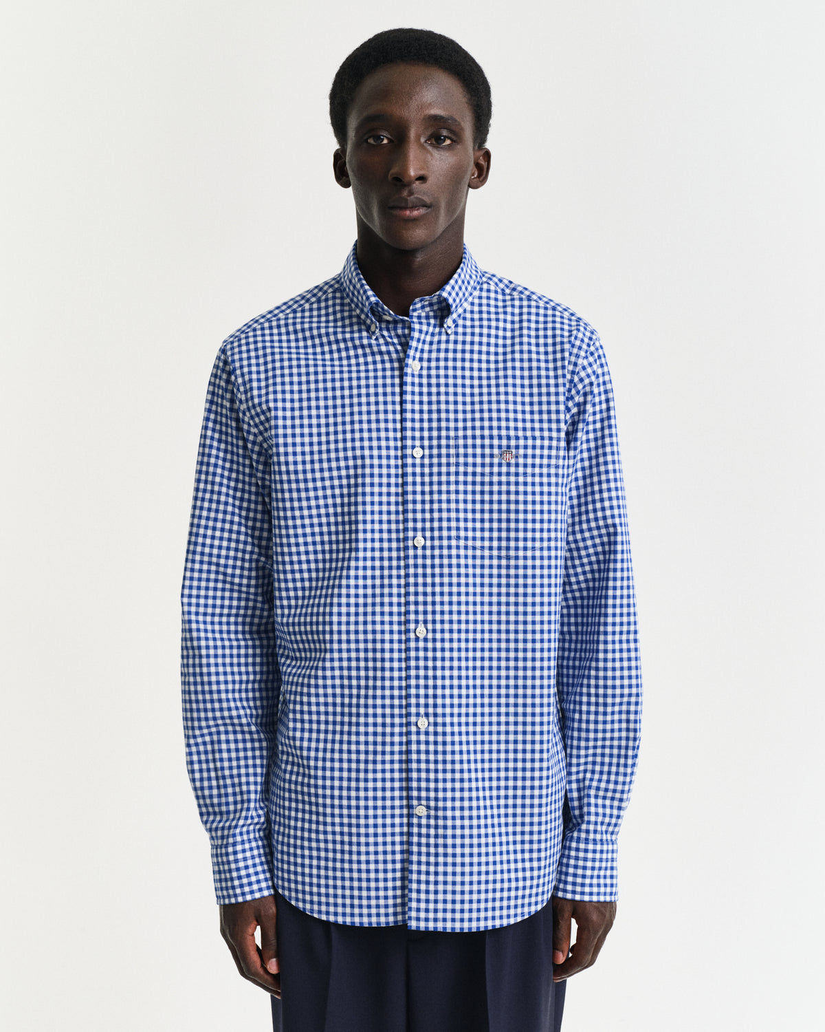 Regular Fit Classic Gingham Poplin Shirt