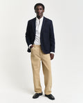 WHITE, SLIM CLASSIC OXFORD SHIRT BY GANT AU.