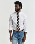 WHITE, REG PINPOINT OXFORD SHIRT, FRONT-VIEW BY GANT AU.