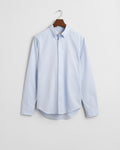 LIGHT BLUE, SLIM PINPOINT OXFORD SHIRT BY GANT AU.