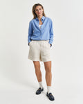 PUTTY, REL LINEN BLEND PULL ON SHORTS BY GANT AU.