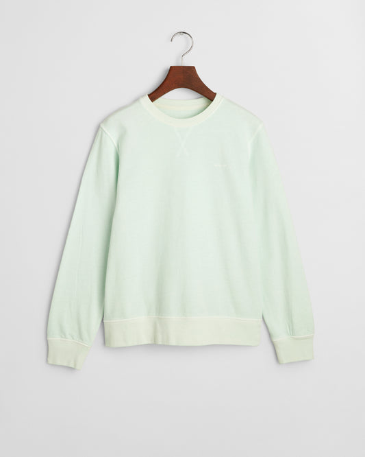 FADED MINT, REG SUNFADED C-NECK SWEAT BY GANT AU.