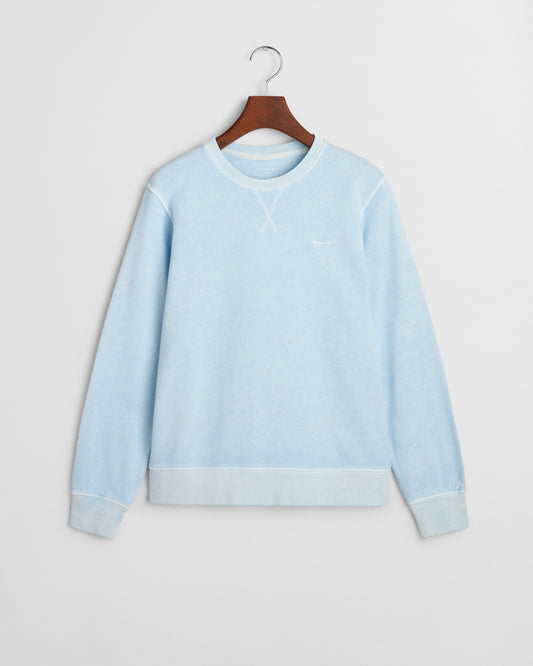 FRESH BLUE, REG SUNFADED C-NECK SWEAT BY GANT AU.