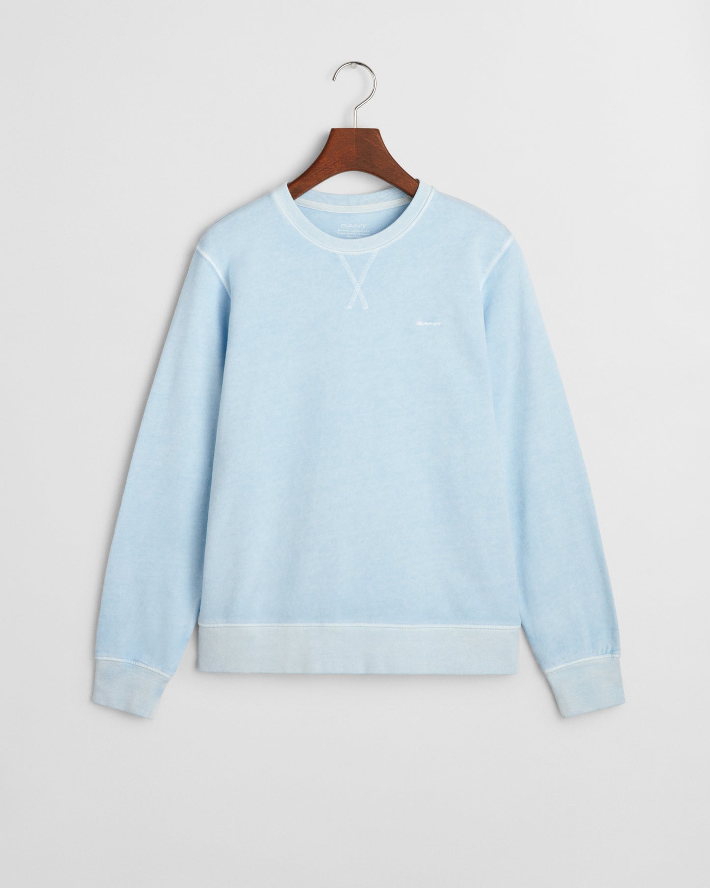 FRESH BLUE, REG SUNFADED C-NECK SWEAT BY GANT AU.