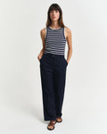 EVENING BLUE, STRIPED TANK TOP BY GANT AU.