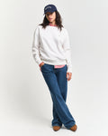 EGGSHELL, SHIELD C-NECK SWEAT BY GANT AU.