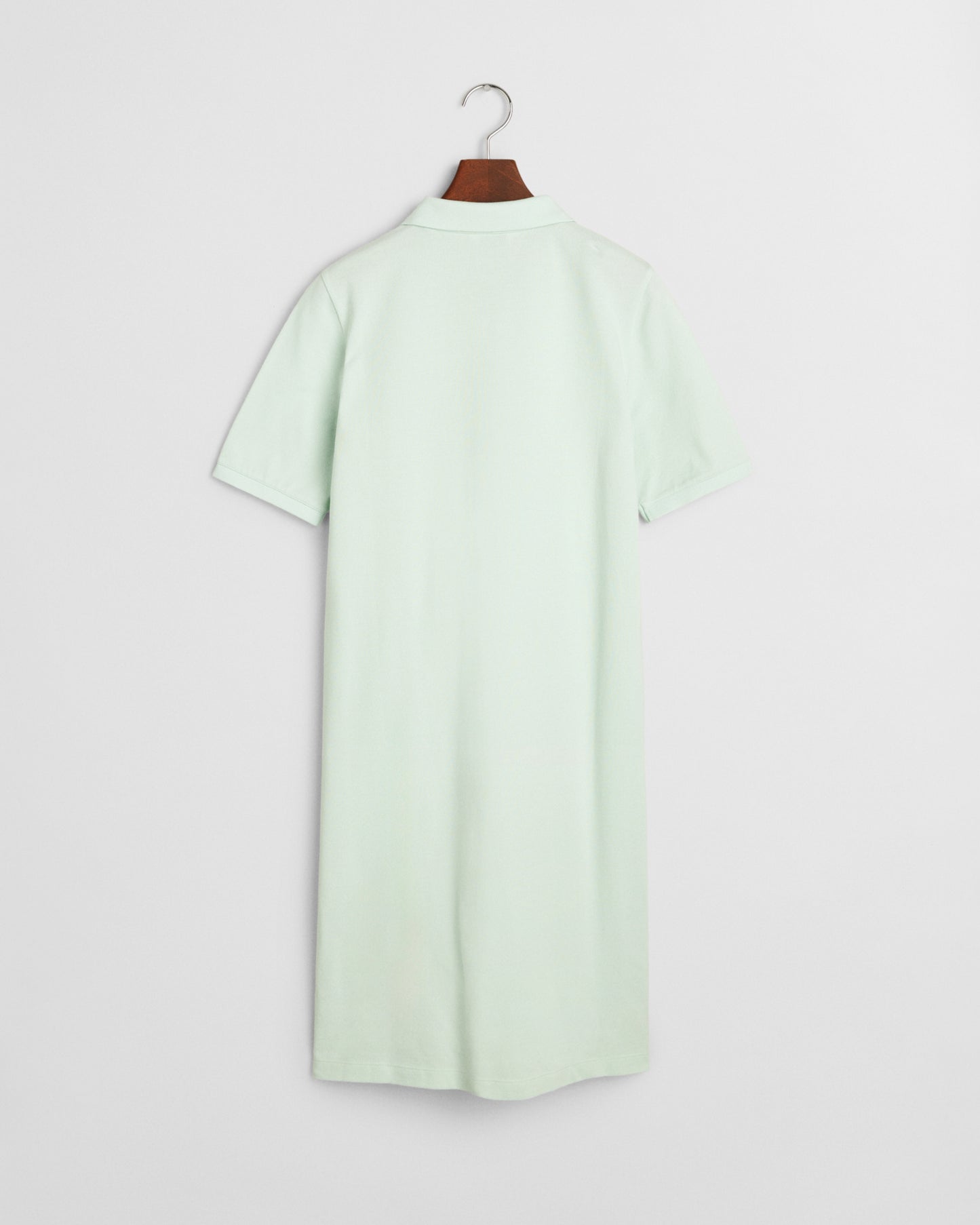 FADED MINT, SHIELD SS PIQUE POLO DRESS, BACK-VIEW BY GANT AU.