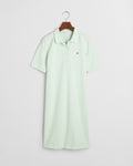 FADED MINT, SHIELD SS PIQUE POLO DRESS BY GANT AU.