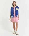 GERANIUM PINK, SHIELD SS PIQUE POLO DRESS BY GANT AU.