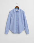 PERFECT BLUE, REG CLASSIC POPLIN STRIPED SHIRT, FLAT-LAY BY GANT AU.