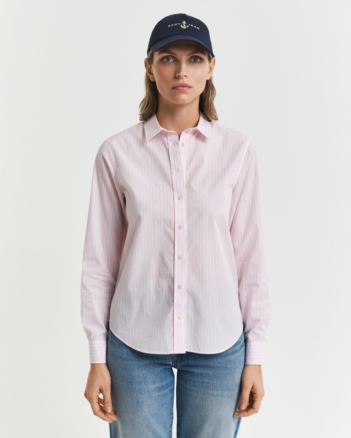 Regular Fit Striped Poplin Shirt