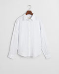 LIGHT BLUE, REG LINEN STRIPED SHIRT, FLAT-LAY BY GANT AU.