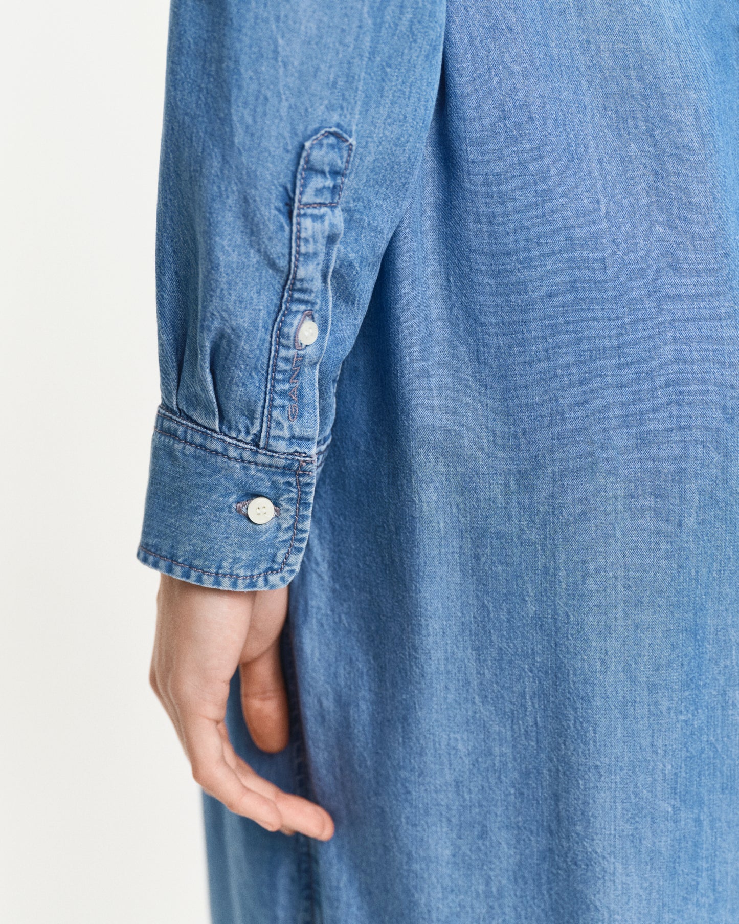 Chambray Shirt Dress