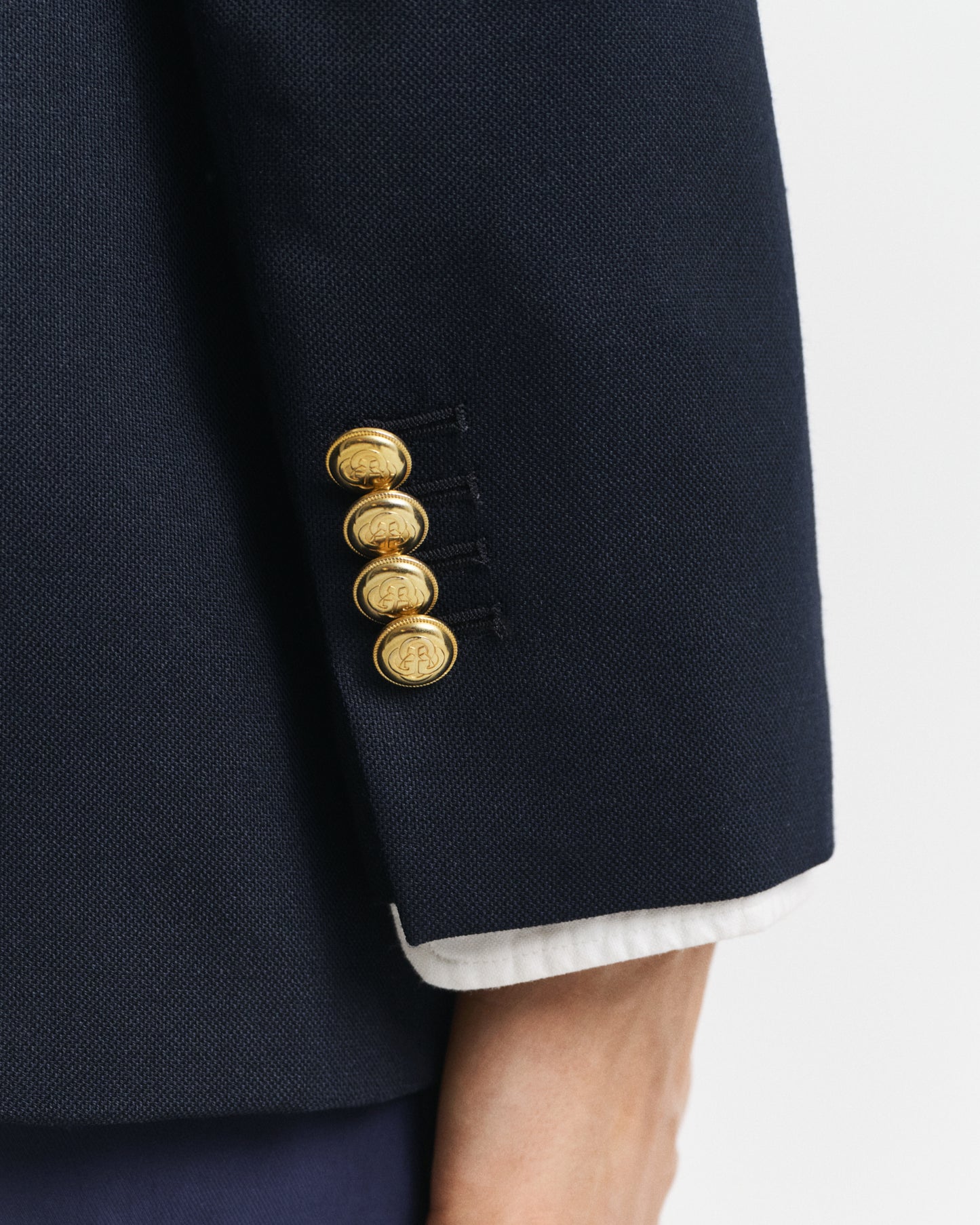 EVENING BLUE, REG CLUB BLAZER, CLOSE-UP BY GANT AU.