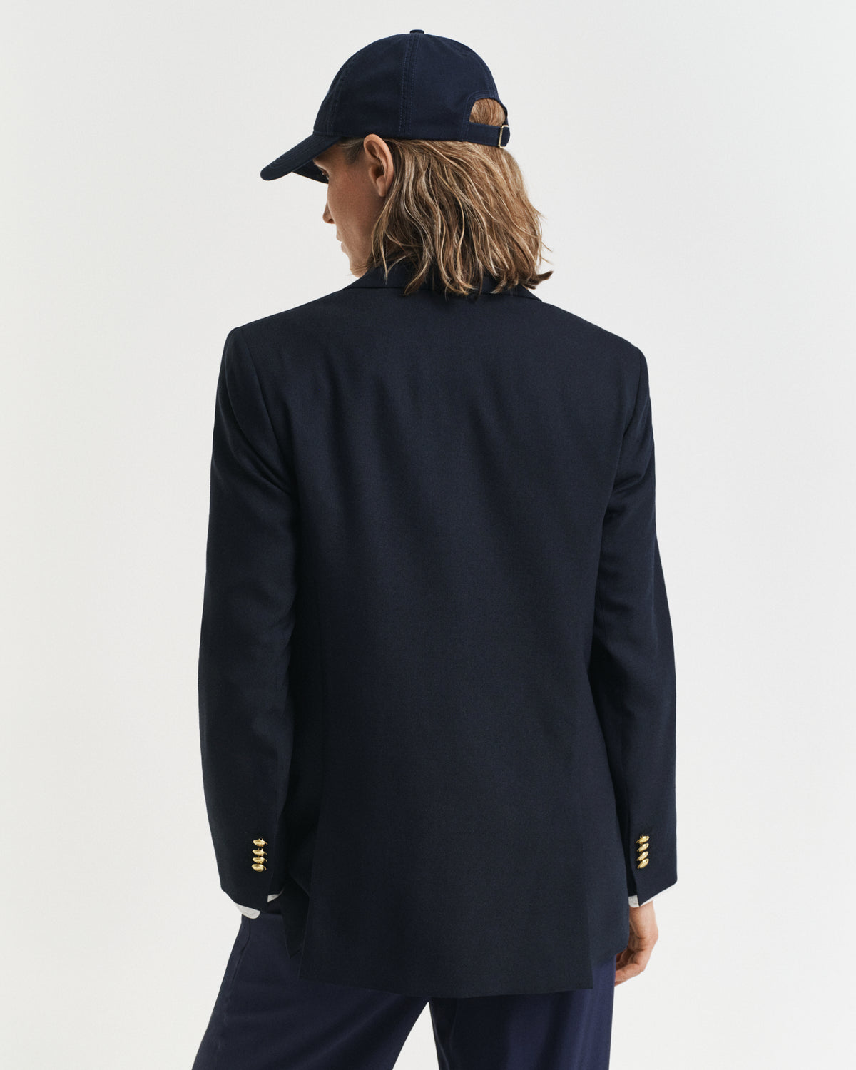 EVENING BLUE, REG CLUB BLAZER, BACK-VIEW BY GANT AU.