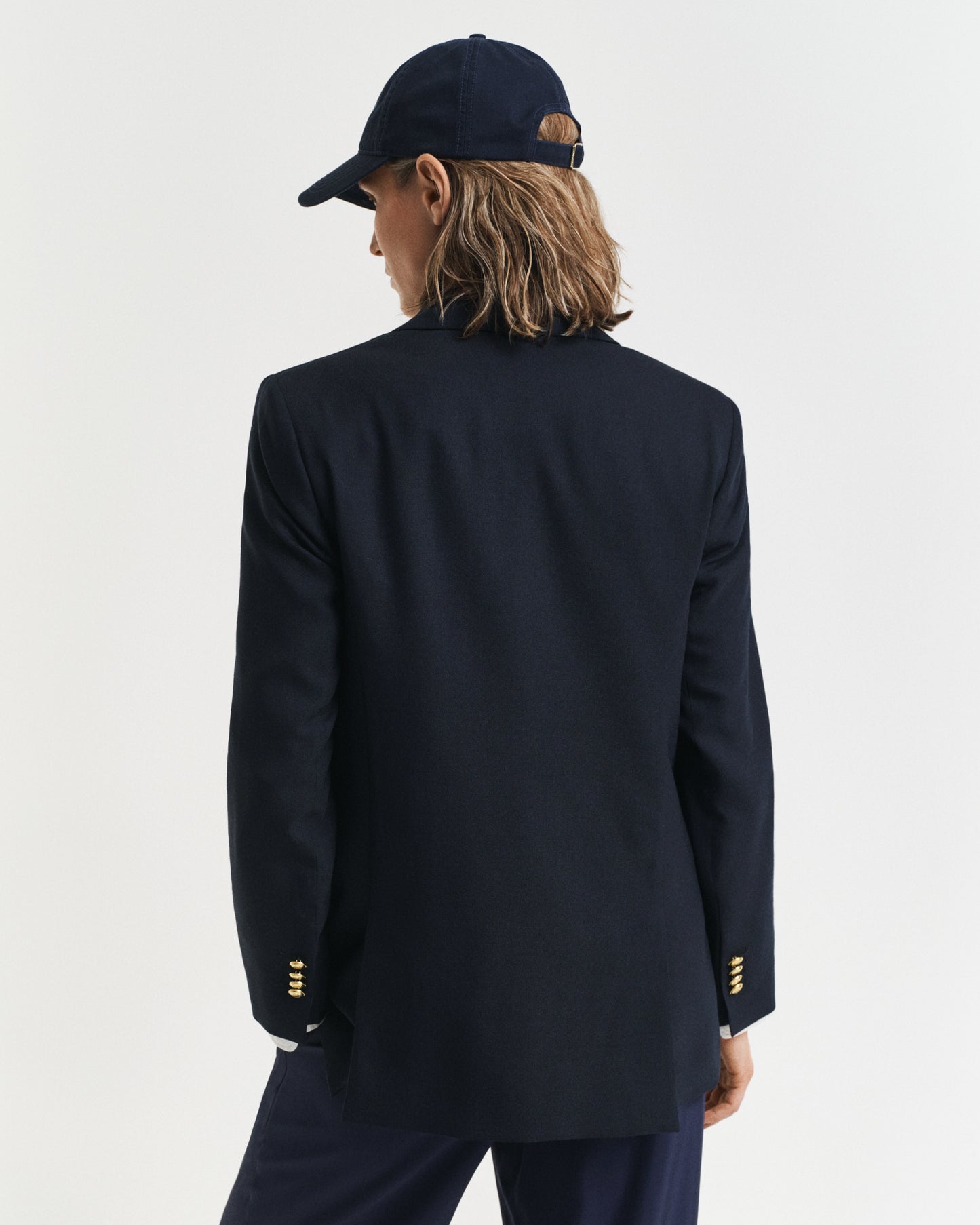 EVENING BLUE, REG CLUB BLAZER, BACK-VIEW BY GANT AU.