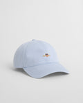 FRESH BLUE, SHIELD COTTON TWILL CAP BY GANT AU.