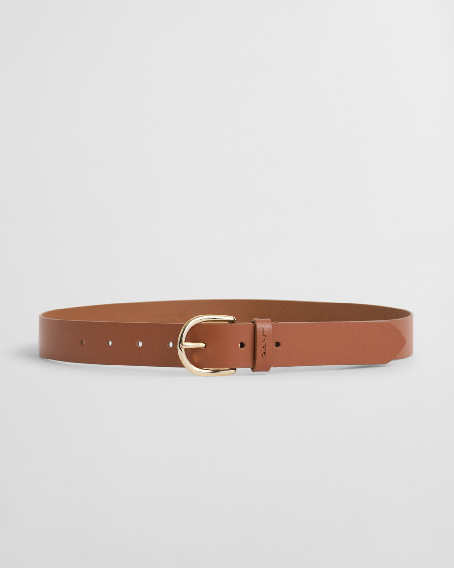 SUGAR ALMOND, LEATHER BELT BY GANT AU.