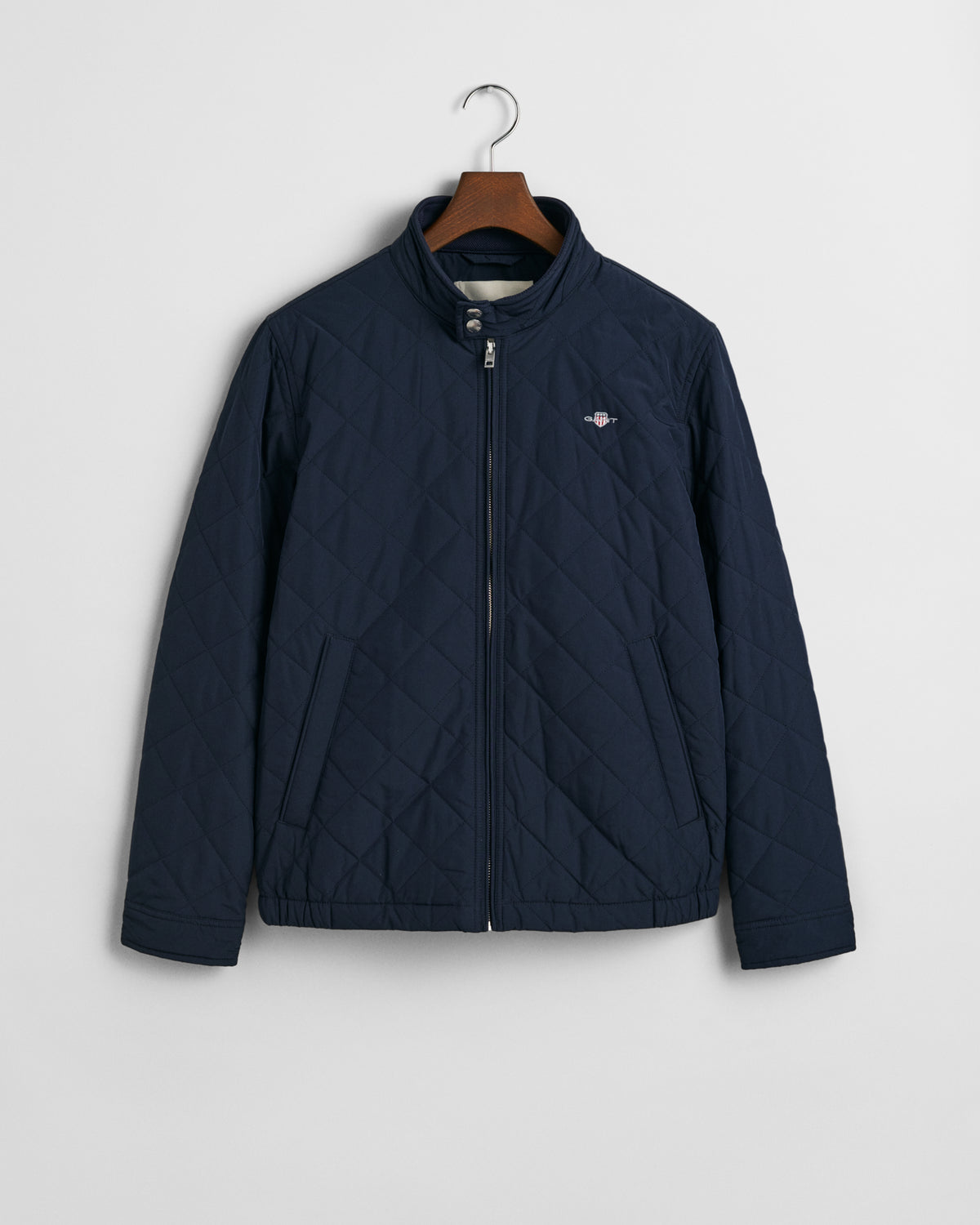 EVENING BLUE, QUILTED WINDCHEATER, FLAT-LAY BY GANT AU.
