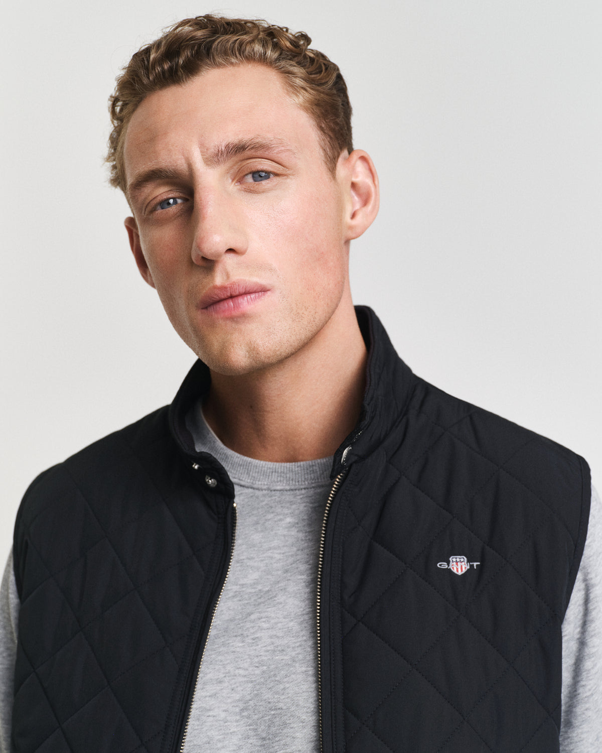 Quilted Windcheater Vest