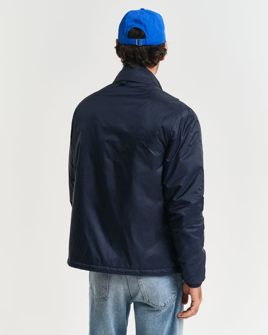 EVENING BLUE, LIGHT INSULATED JACKET, BACK-VIEW BY GANT AU.