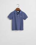 DUSTY NAVY, SHIELD SS PIQUE BY GANT AU.