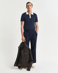 EVENING BLUE, MODAL BLEND SS POLO BY GANT AU.
