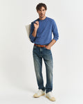PERSIAN BLUE, SUNFADED C-NECK BY GANT AU.
