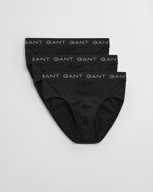 BLACK, BRIEF 3-PACK BY GANT AU.