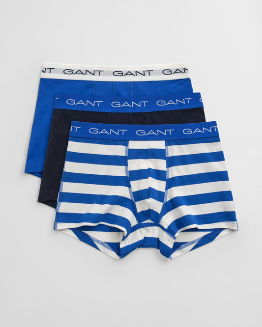 LAPIS BLUE, STRIPE TRUNK 3-PACK BY GANT AU.