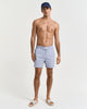 RICH BLUE, SEERSUCKER SWIM SHORTS BY GANT AU.