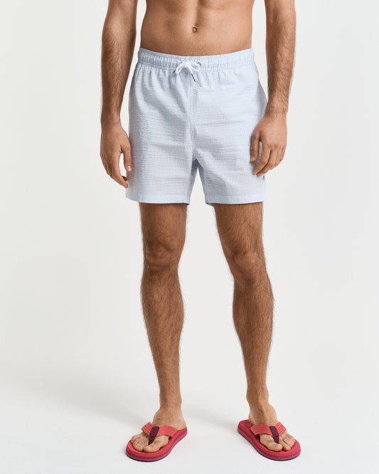 Seersucker Swim Shorts