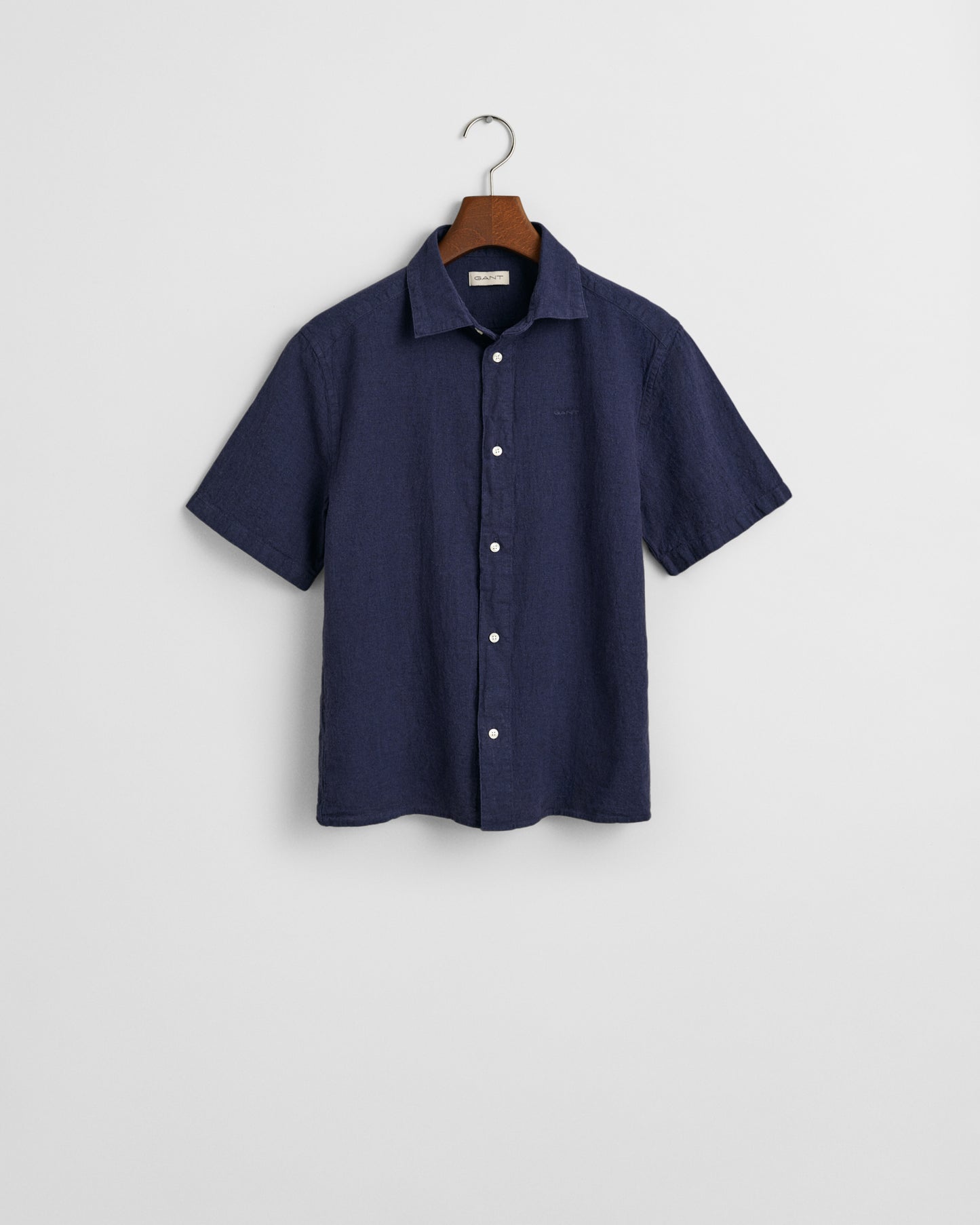MARINE, COTTON LINEN SS SHIRT BY GANT AU.