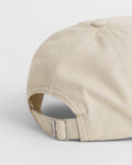 PUTTY, SHIELD COTTON TWILL CAP, CLOSE-UP BY GANT AU.
