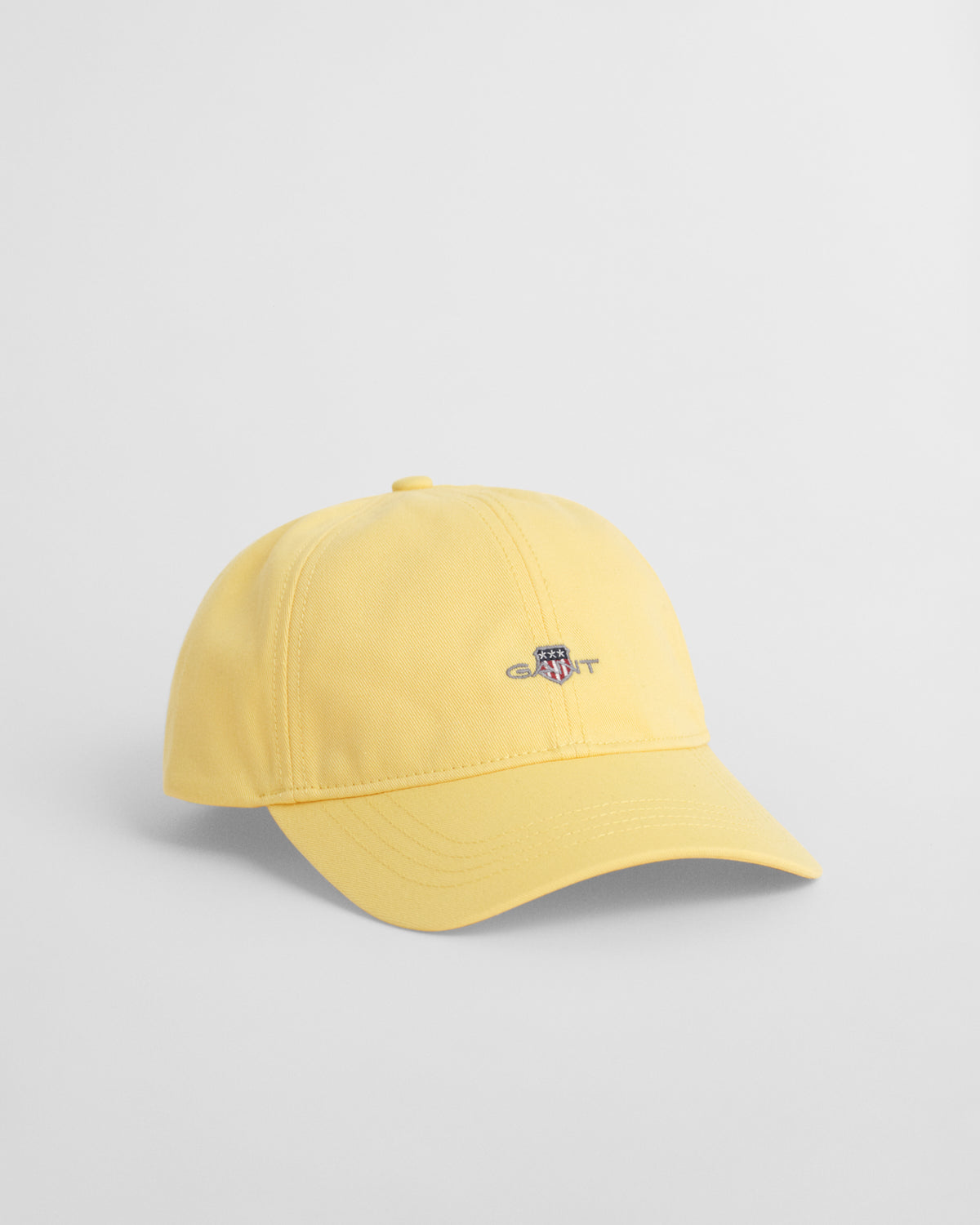 BANANA YELLOW, SHIELD COTTON TWILL CAP BY GANT AU.