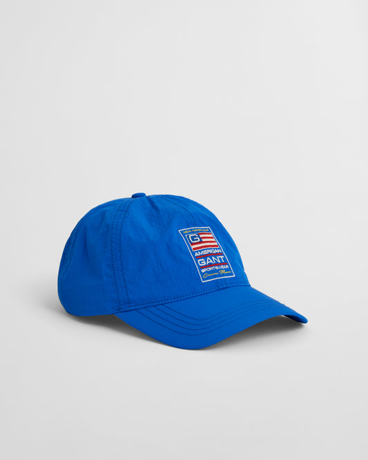 LAPIS BLUE, NAUTICAL GRAPHIC CAP, FRONT-VIEW BY GANT AU.