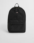 BLACK, ARCHIVE SHIELD BACKPACK, FRONT-VIEW BY GANT AU.