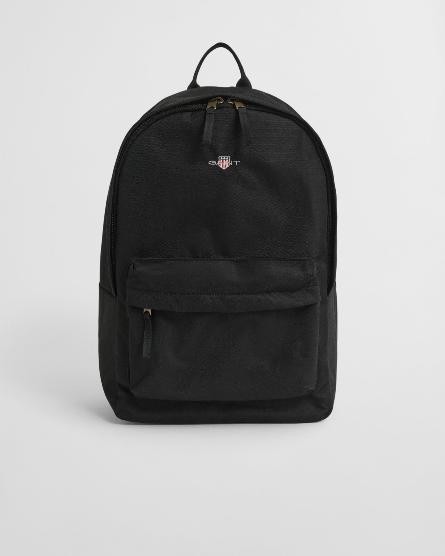 BLACK, ARCHIVE SHIELD BACKPACK, FRONT-VIEW BY GANT AU.