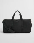 BLACK, ARCHIVE SHIELD DUFFLE BAG, FRONT-VIEW BY GANT AU.