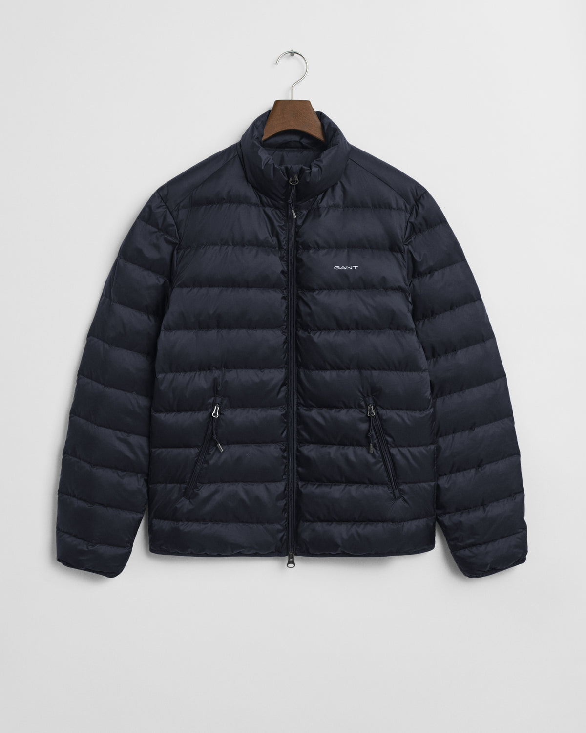 EVENING BLUE, LIGHT DOWN JACKET, FLAT-LAY BY GANT AU.