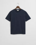 EVENING BLUE, REG TONAL SHIELD SS T-SHIRT BY GANT AU.
