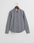 CLASSIC BLUE, REG CLASSIC POPLIN STRIPED SHIRT BY GANT AU.