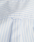 LIGHT BLUE, REG CLASSIC POPLIN STRIPED SHIRT, CLOSE-UP BY GANT AU.